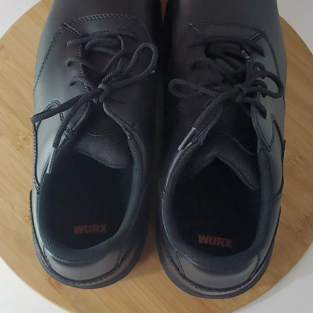 Worx by Red Wing Women's Shoes Slip Resistant Black Work Oxfords Size 12